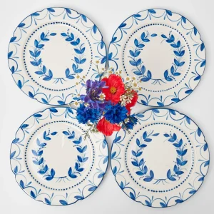 Store Elizabeth Garland Dinner Plates (Set Of 4) Dinner Plates