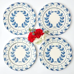 Flash Sale Elizabeth Garland Dinner Plates (Set Of 4) Crockery Sets
