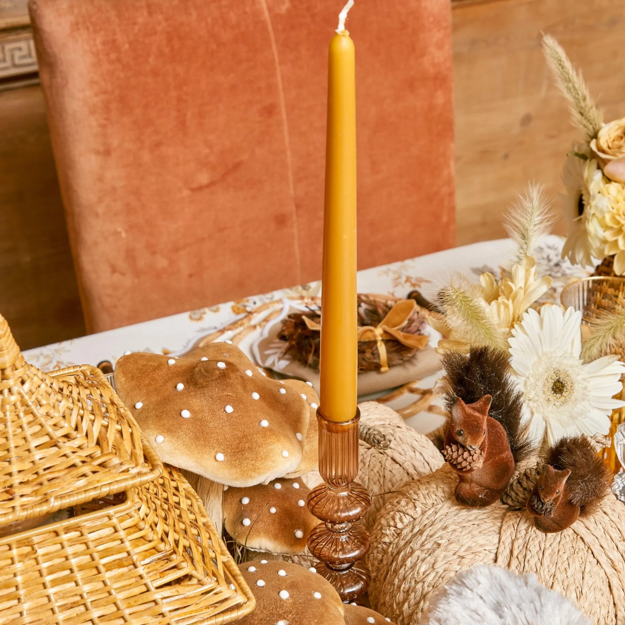 elodie_chestnut_candle_ho_4.webp Store Elodie Chestnut Candle Holder (Pair) Candle Holders