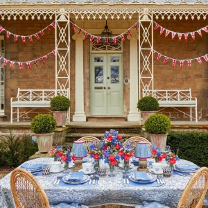 Flash Sale Eloise Blue Placemats & Coronation Napkins (Set Of 4) Table Linen Sets