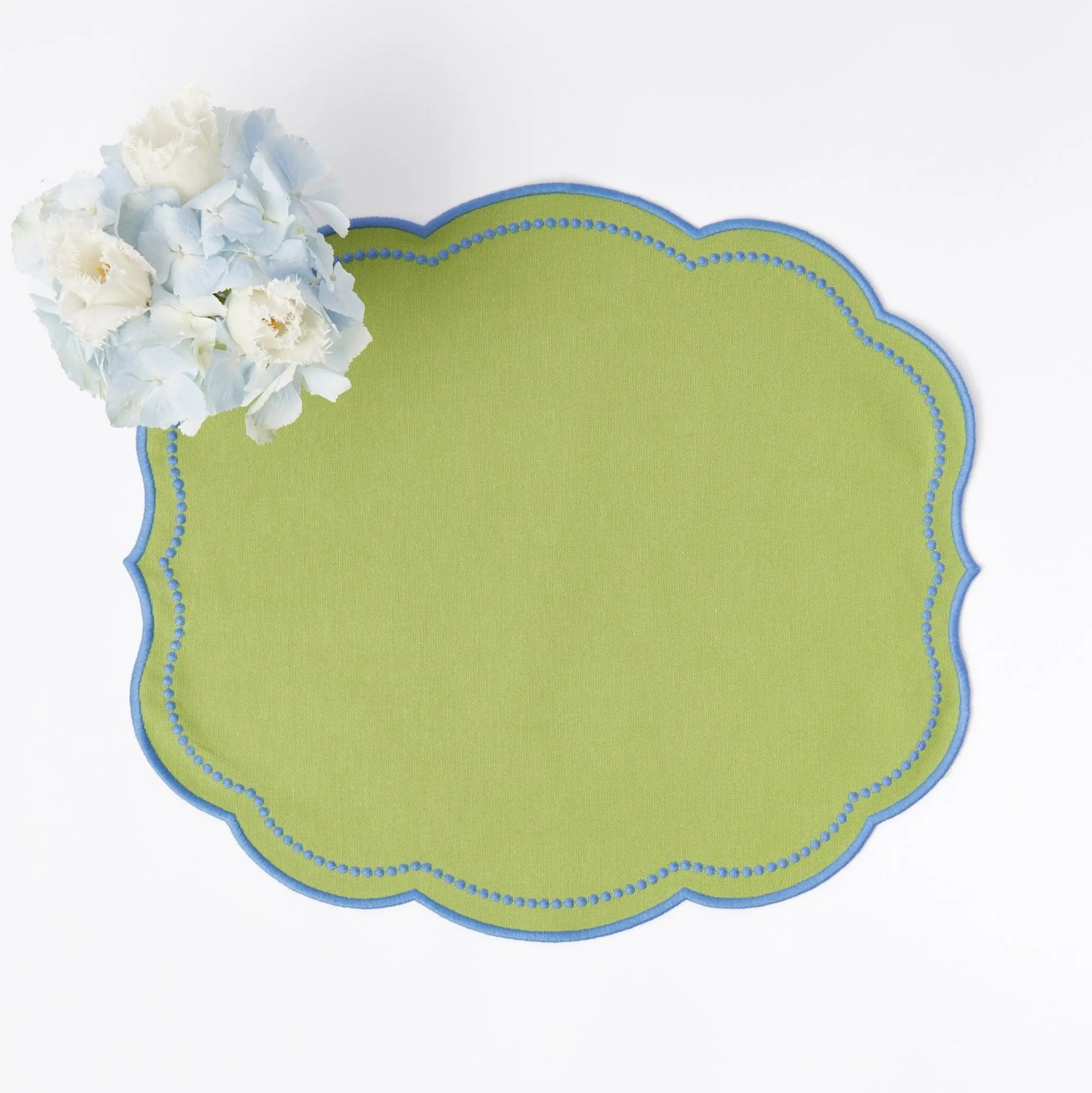 eloise_green_and_blue_pla_8.webp Hot Eloise Green And Blue Placemats & Napkins (Set Of 4) Table Linen Sets