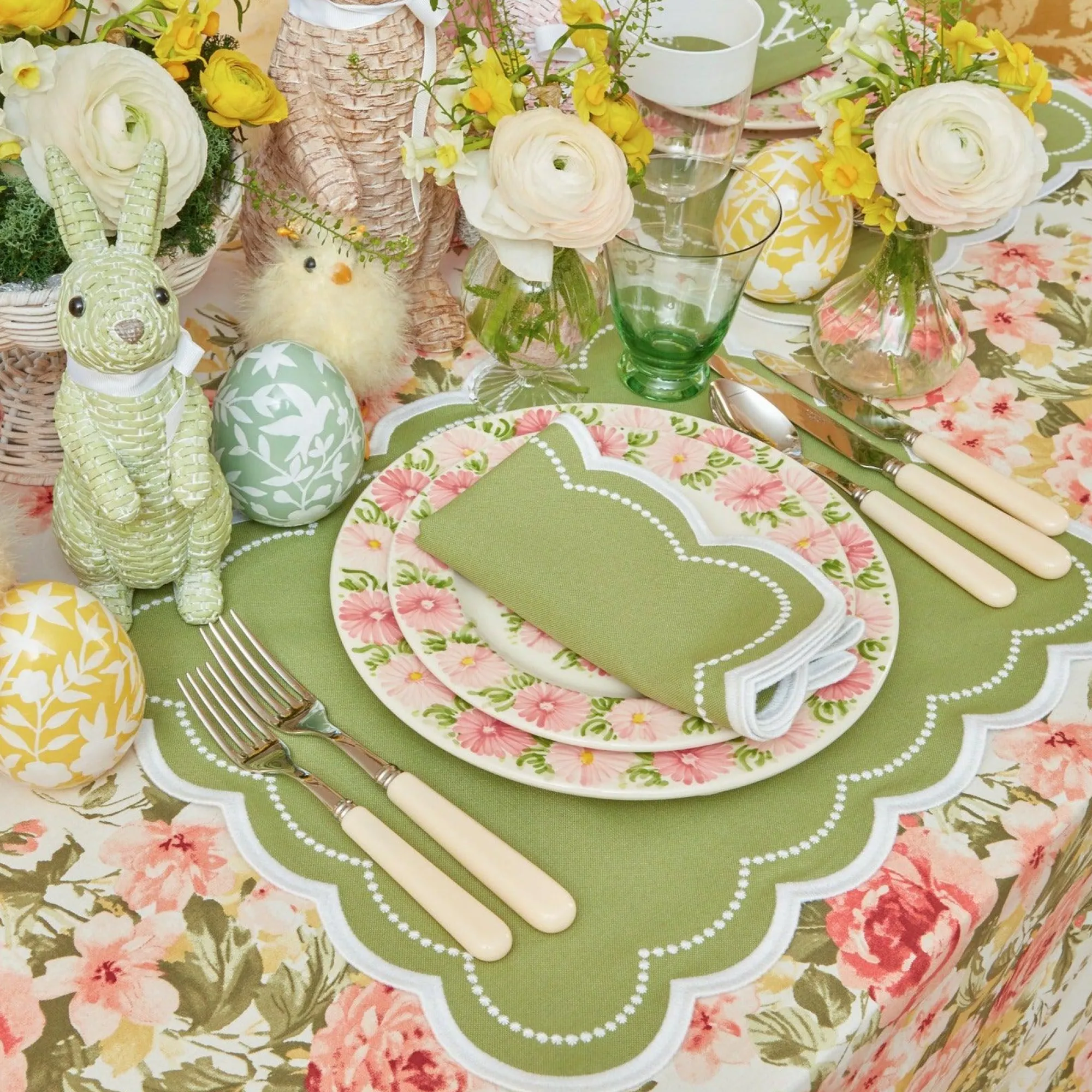 elsa_green_napkins_set_of_1.webp Hot Elsa Green Napkins (Set Of 4) Napkins