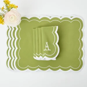 Hot Elsa Green Napkins (Set Of 4) Napkins