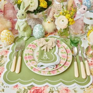 Hot Elsa Green Napkins (Set Of 4) Napkins