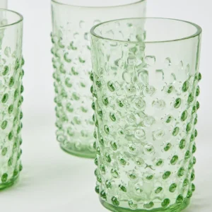Outlet Emerald Hobnail Glasses & Jug Set Jugs