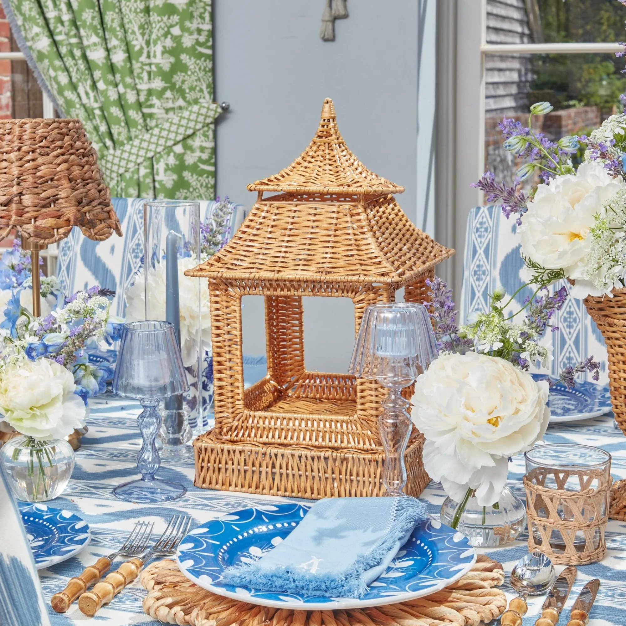 extra_large_natural_ratta_4-1.webp Clearance Extra Large Natural Rattan Pagoda Lantern Pagodas & Lanterns