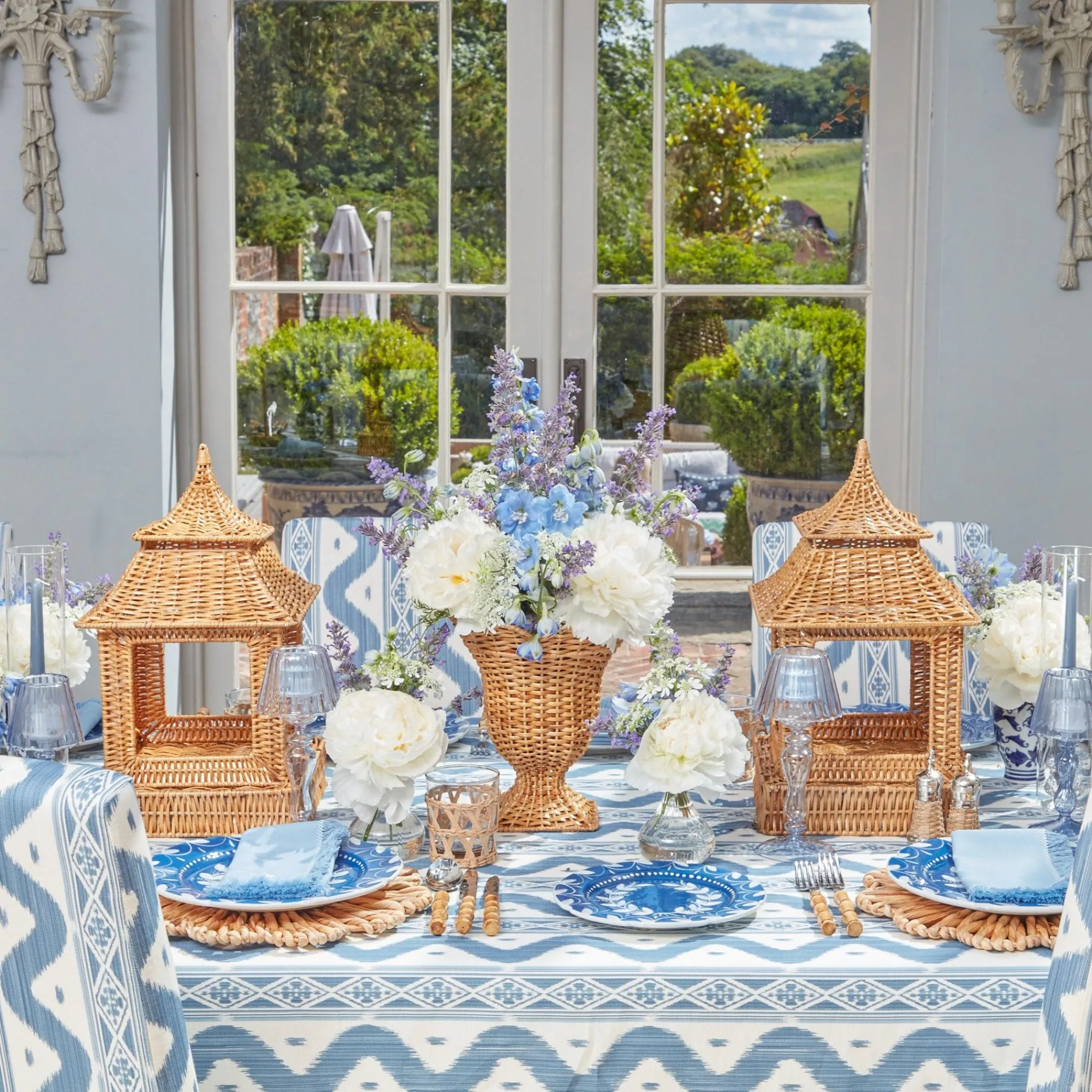 extra_large_natural_ratta_5-1.webp Clearance Extra Large Natural Rattan Pagoda Lantern Pagodas & Lanterns