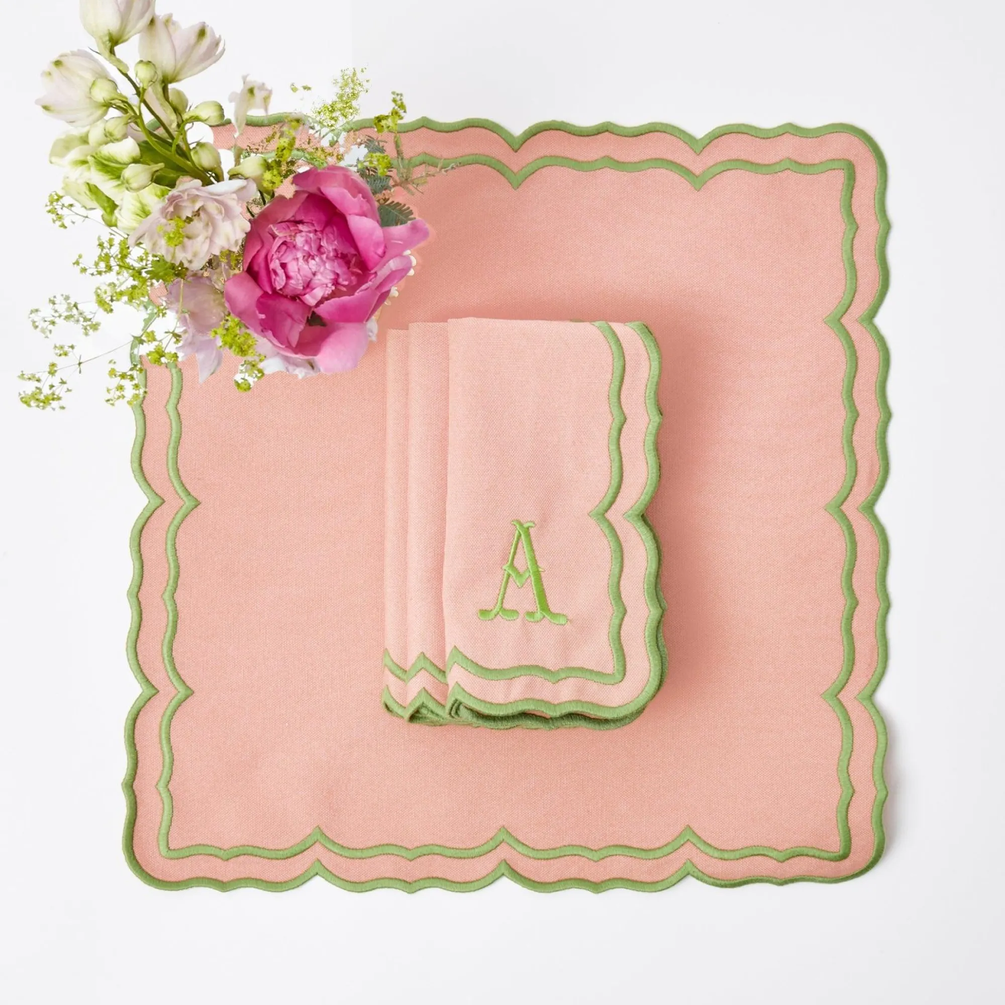 fleur_pink_napkins_set_of_0.webp Hot Fleur Pink Napkins (Set Of 4) Napkins