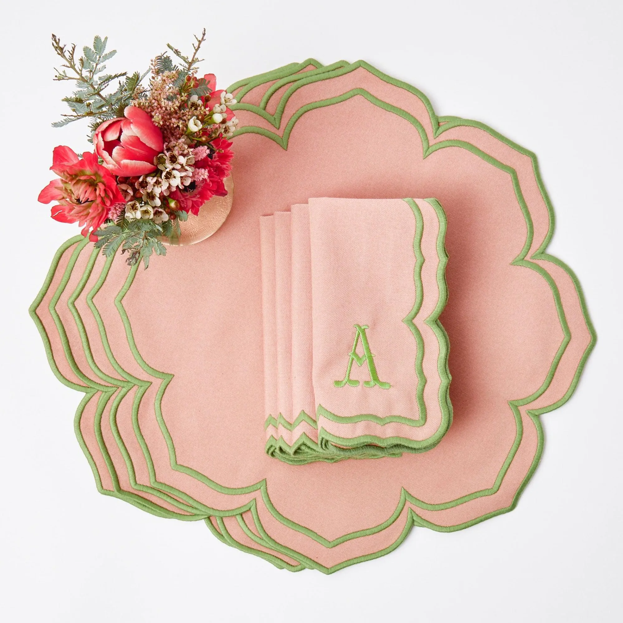 fleur_pink_placemats_set__10.webp New Fleur Pink Placemats (Set Of 4) Placemats