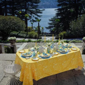 Shop Fleur Turquoise Napkins (Set Of 4) Napkins