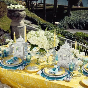 Flash Sale Fleur Turquoise Placemats (Set Of 4) Placemats