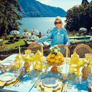 Best Sale Fleur Yellow Placemats & Napkins (Set Of 4) Table Linen Sets