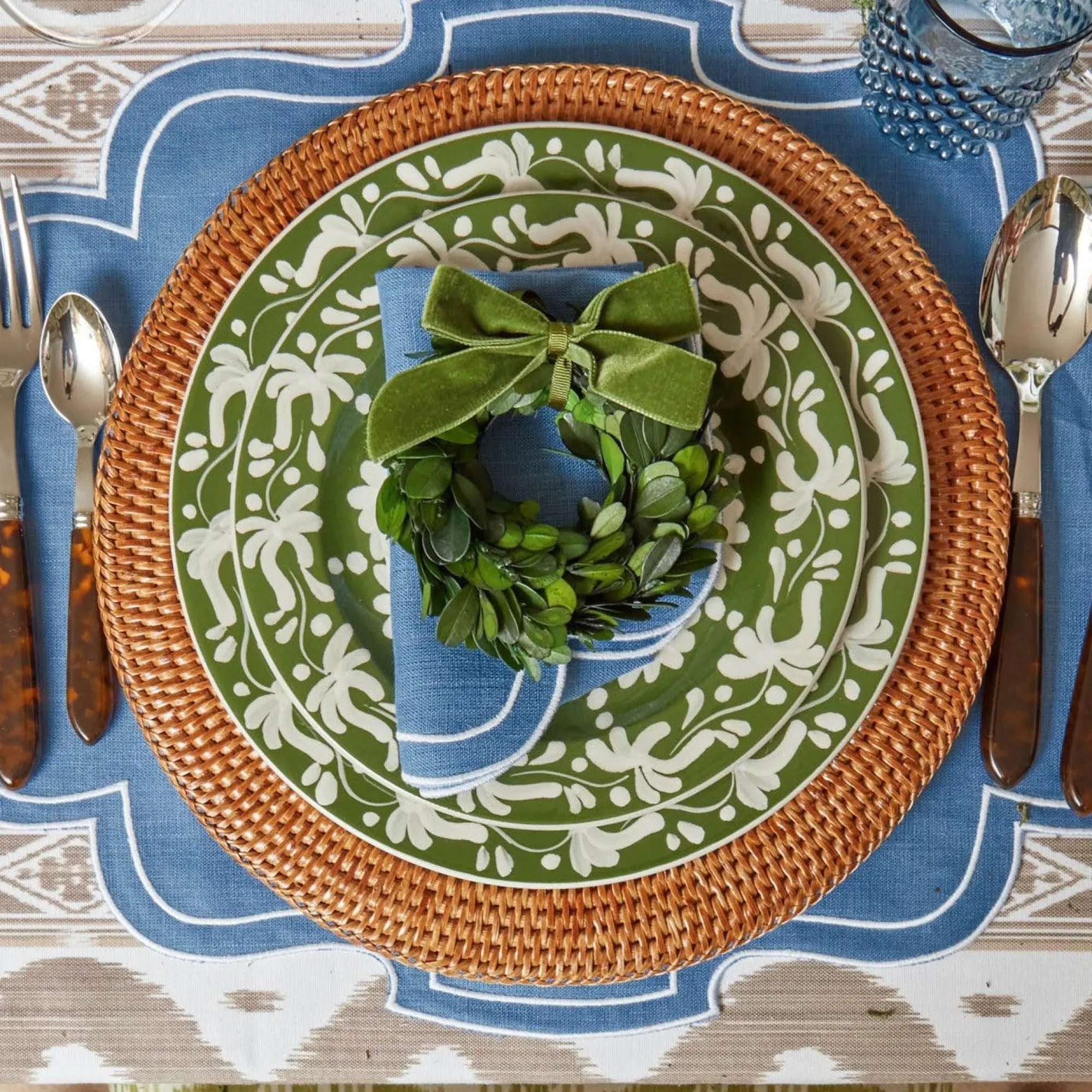 forest_green_velvet_mini__16.webp Online Forest Green Velvet Mini Bows (Set Of 4) Napkin Rings, Bows & Wreaths