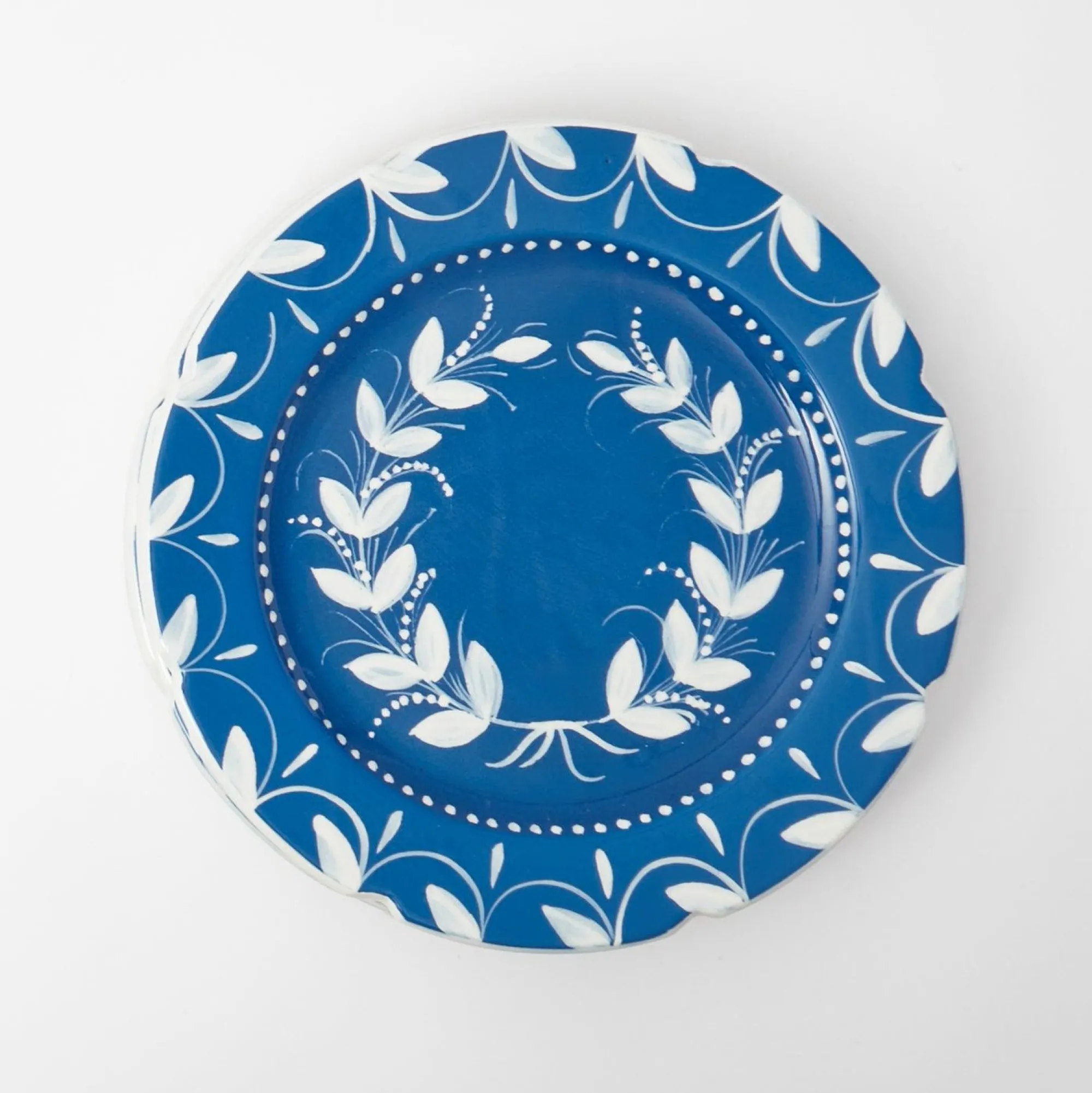 french_blue_garland_dinne_5-5.webp Cheap French Blue Garland Dinner Plates (Set Of 4) Dinner Plates