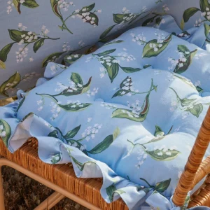 Cheap Frilled Lily Of The Valley Seat Pad Cushion Cushions