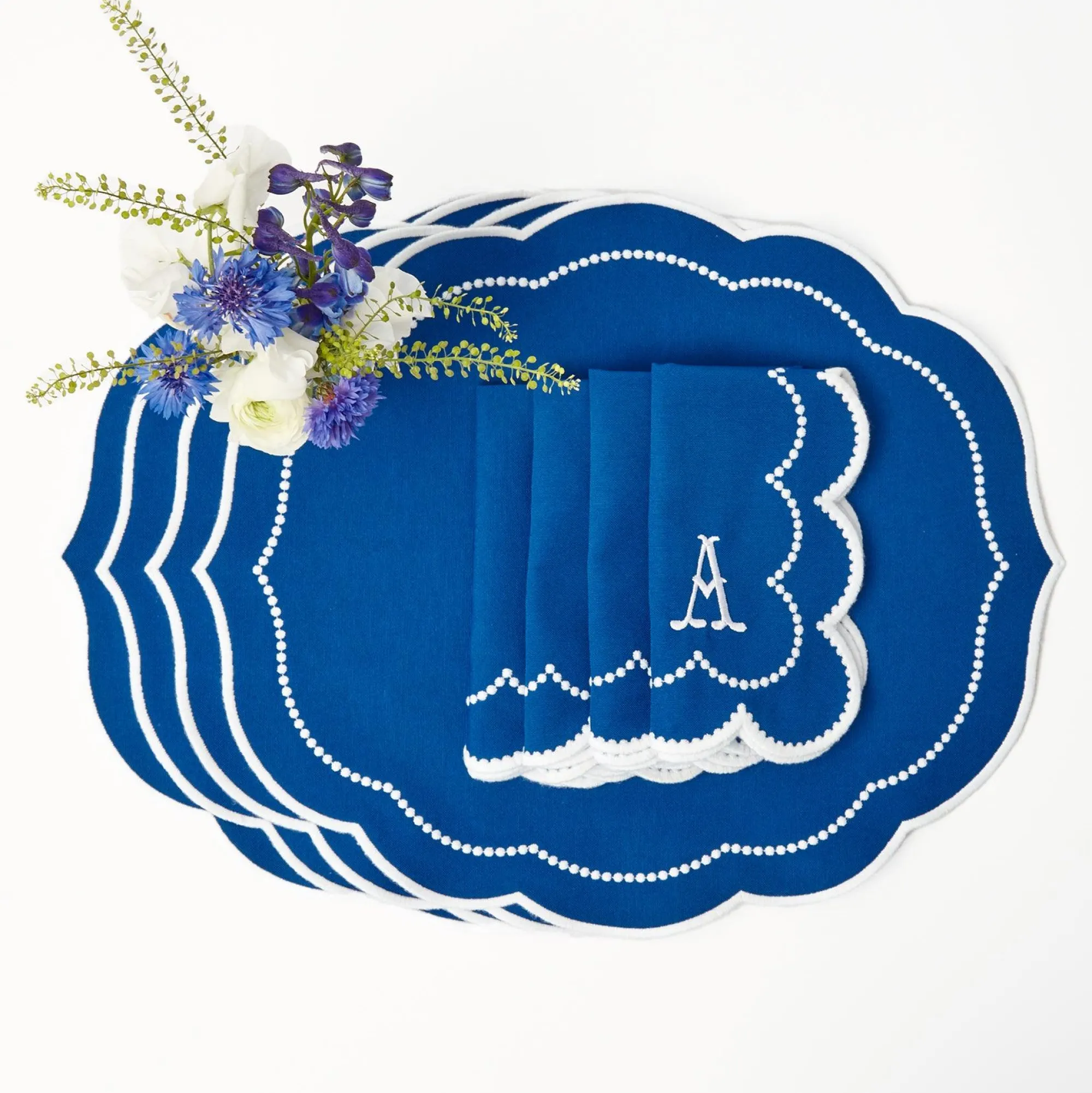 gabrielle_blue_napkins_se_7.webp Flash Sale Gabrielle Blue Napkins (Set Of 4) Napkins