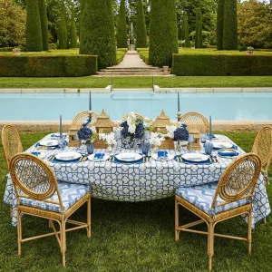 Sale Gabrielle Blue Placemats (Set Of 4) Placemats