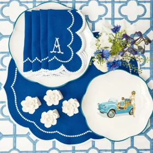 Sale Gabrielle Blue Placemats (Set Of 4) Placemats