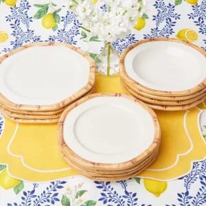 New Geometric Bamboo Bowl Bamboo Crockery