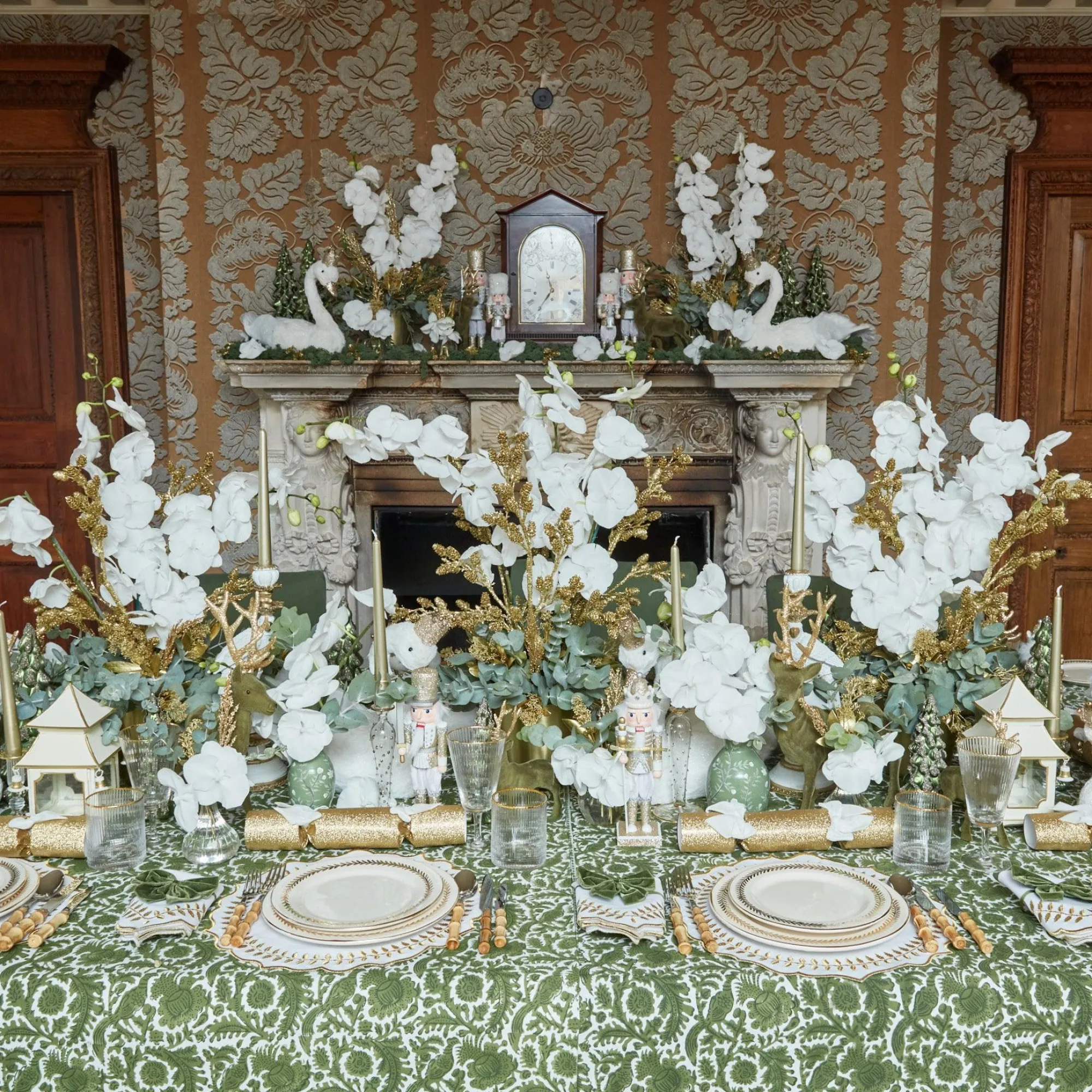 gold_garland_dinner_plate_12-2.webp Online Gold Garland Dinner Plate Dinner Plates