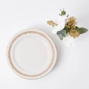 Discount Gold Garland Dinner Plates (Set Of 4) Crockery Sets