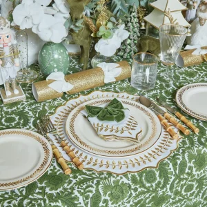 Clearance Gold Garland Starter Plates (Set Of 4) Starter Plates