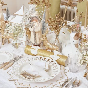 Flash Sale Gold Snowflake Napkins (Set Of 4) Napkins