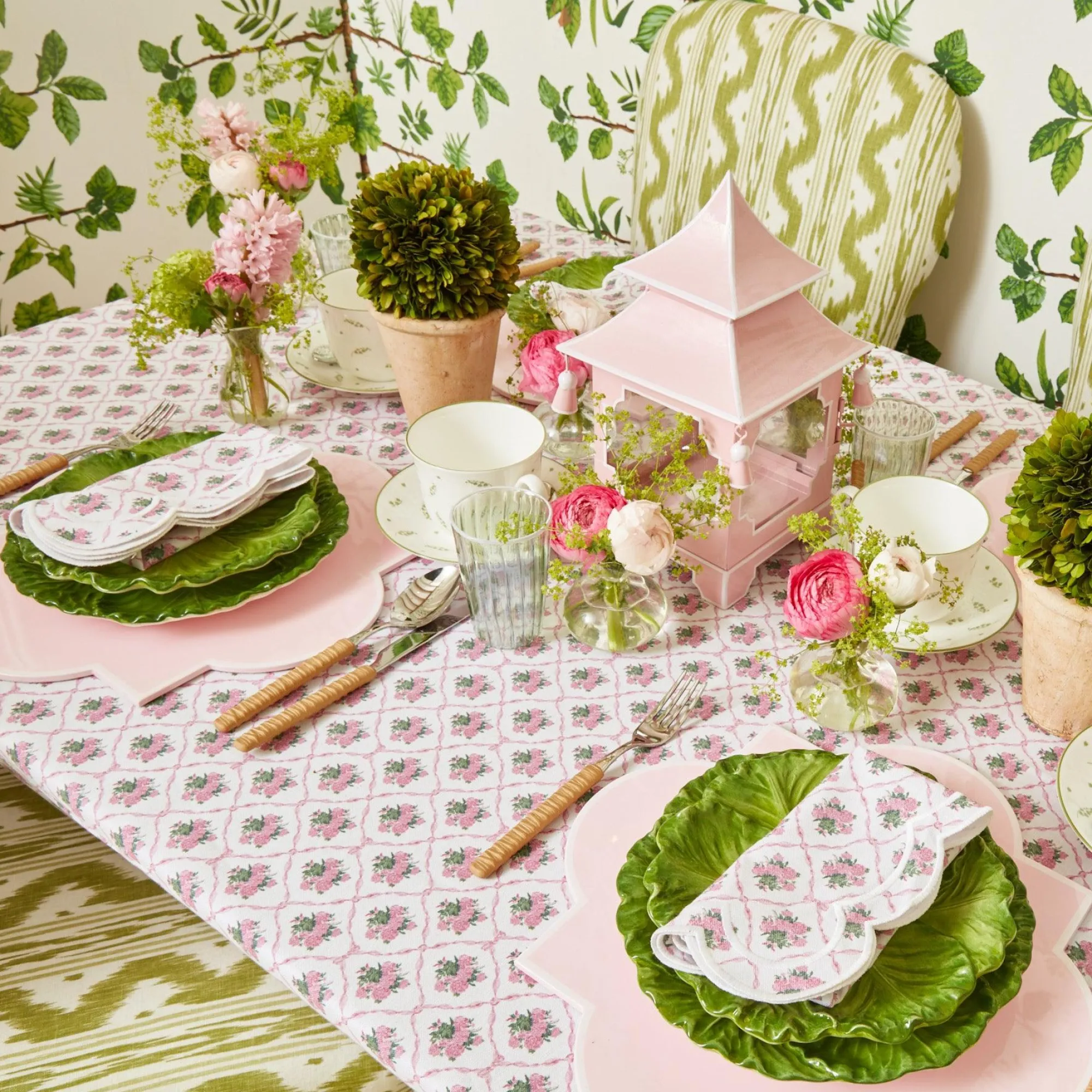 green__white_rim_water_gl_1.webp Online Green & White Rim Water Glasses (Set Of 4) Glasses