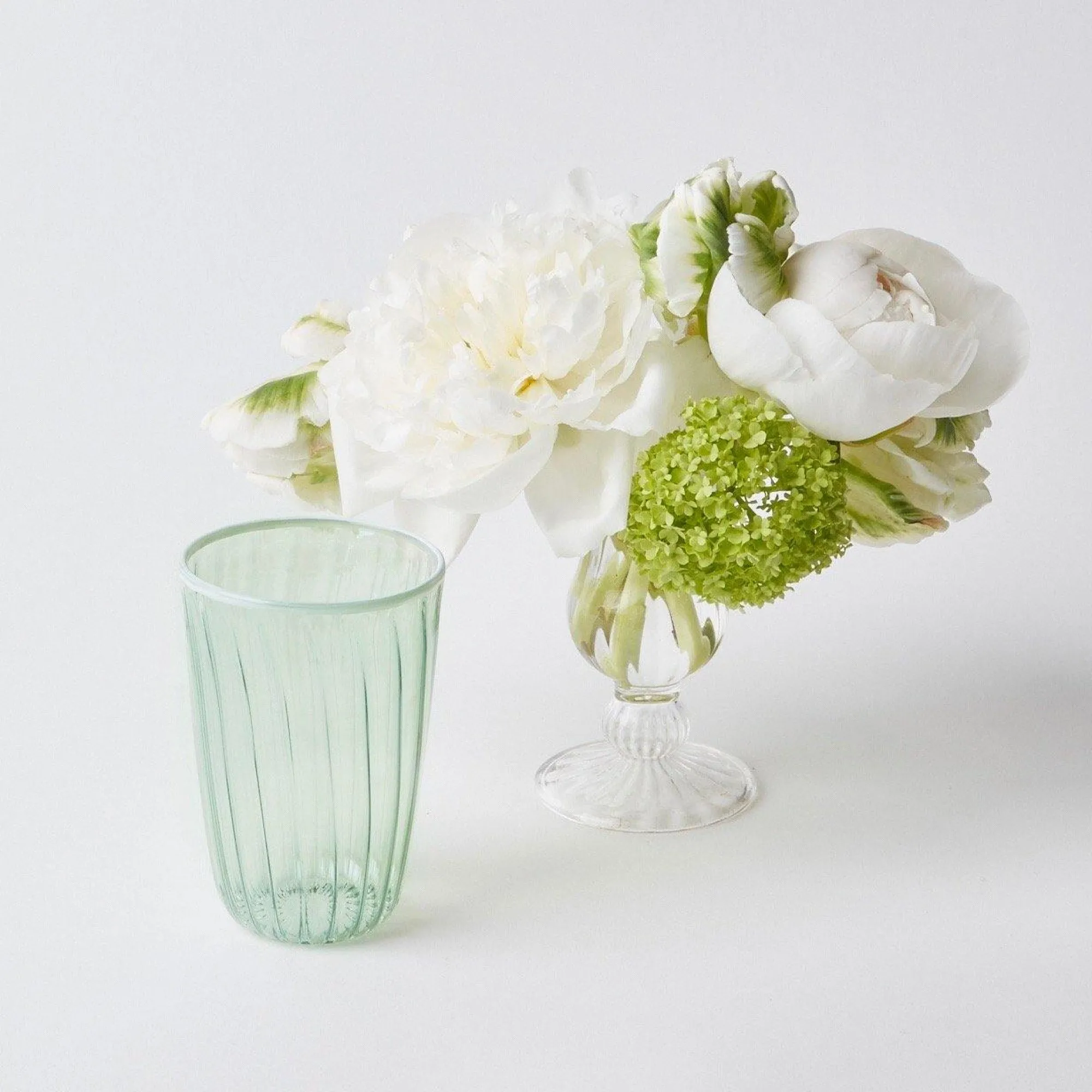 green__white_rim_water_gl_13.webp Online Green & White Rim Water Glasses (Set Of 4) Glasses