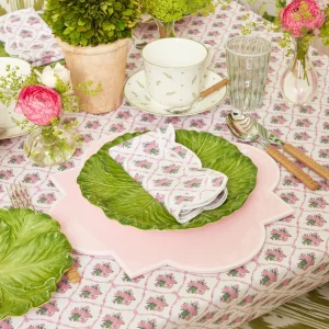 Online Green & White Rim Water Glasses (Set Of 4) Glasses