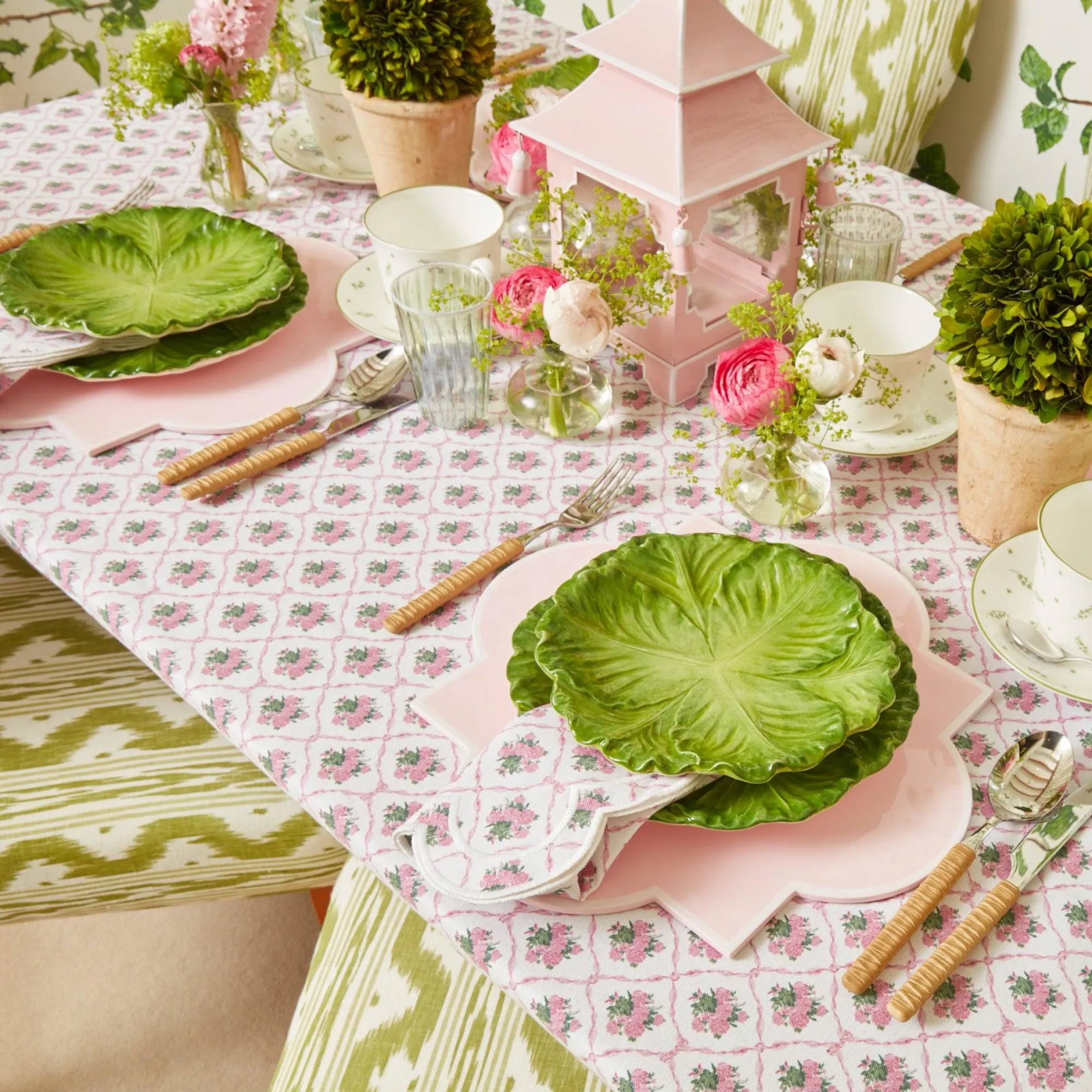 green__white_rim_water_gl_6.webp Online Green & White Rim Water Glasses (Set Of 4) Glasses