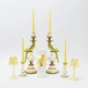 Clearance Green & Yellow Parrot Candlescape Candle Holders
