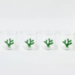 Best Green Coral Glasses (Set Of 4) Glasses