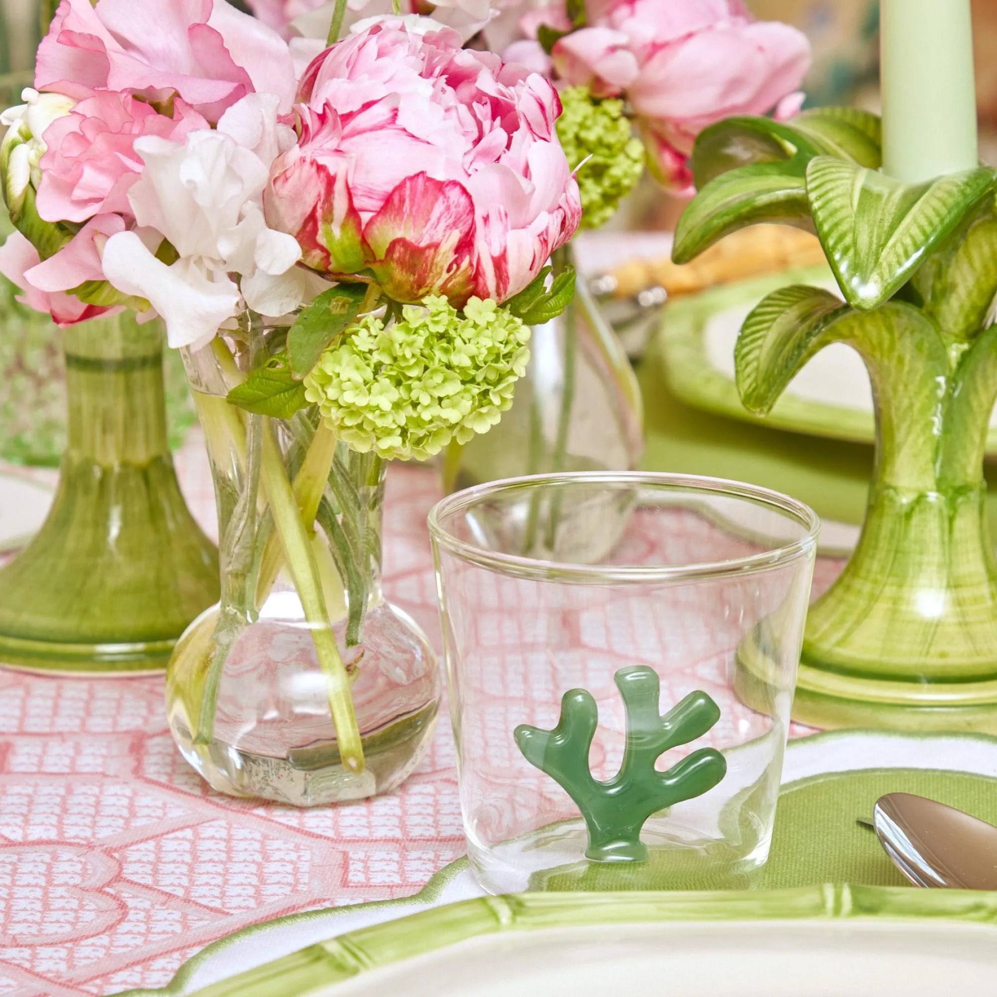 green_coral_glasses_set_o_8.webp Best Green Coral Glasses (Set Of 4) Glasses