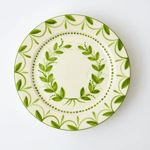 New Green Garland Dinner Plates (Set Of 4) Crockery Sets
