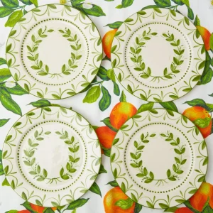 Flash Sale Green Garland Dinner Plates (Set Of 4) Dinner Plates