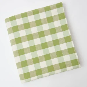 Flash Sale Green Gingham Tablecloth Tablecloths