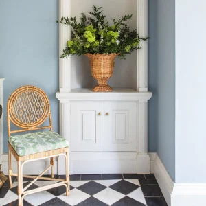 New Green Ikat Seat Pad Cushion Cushions