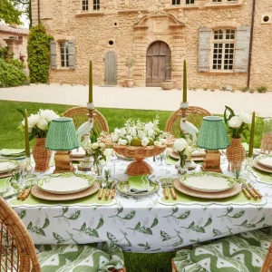 Clearance Green Lotus Lampshade Lamps & Lighting