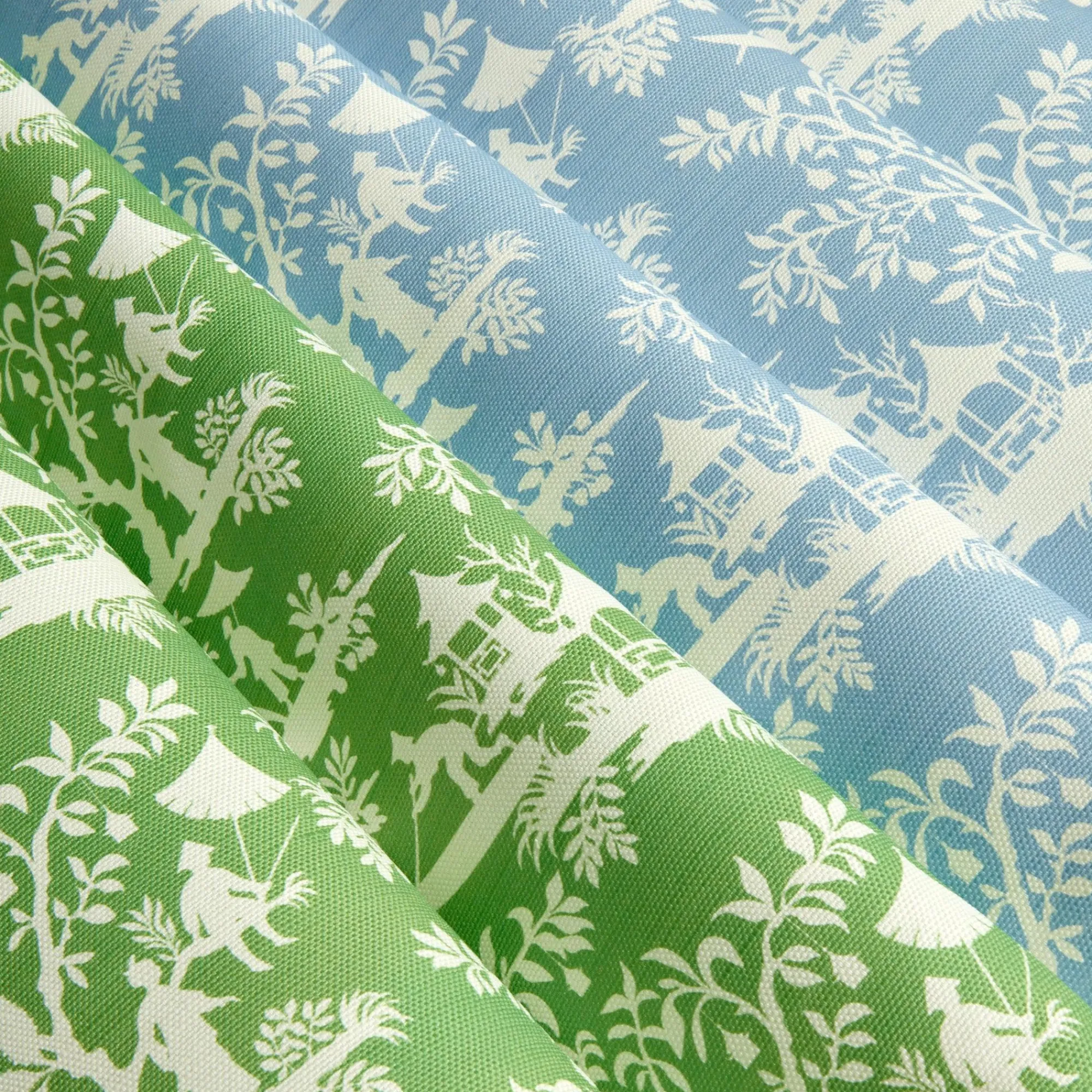 green_pagoda_garden_fabri_9.webp Outlet Green Pagoda Garden Fabric Serena Fresson Fabrics