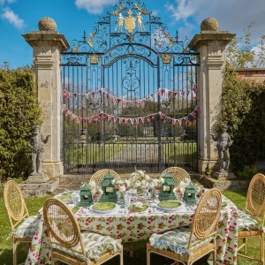 Hot Green Rattan Pagoda Lantern Rattan Tableware