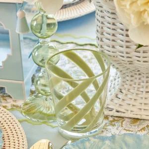 Best Green Swirl Outdoor Glasses (Set Of 6) Glasses