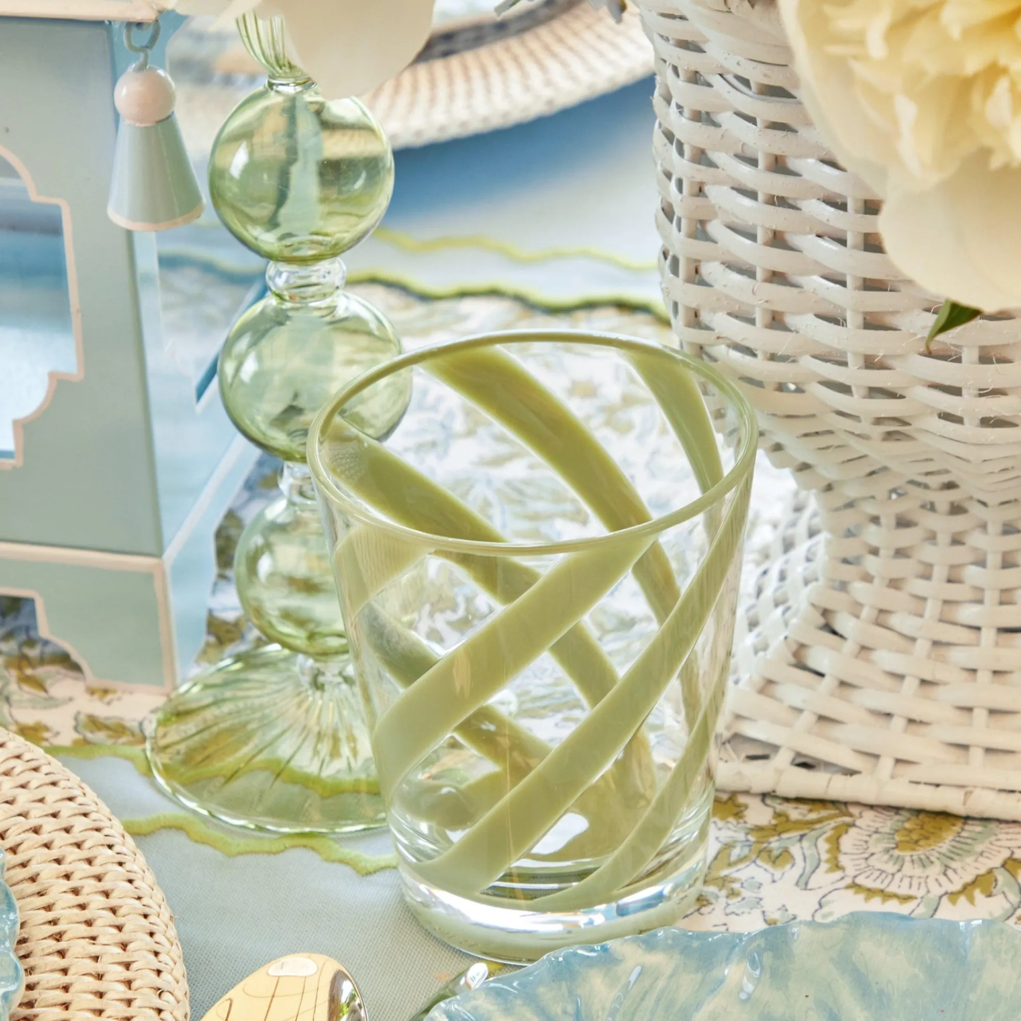 green_swirl_outdoor_glass_2.webp Best Green Swirl Outdoor Glasses (Set Of 6) Glasses