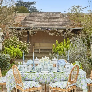 Cheap Green White Rim Frilled Glasses (Set Of 4) Glasses