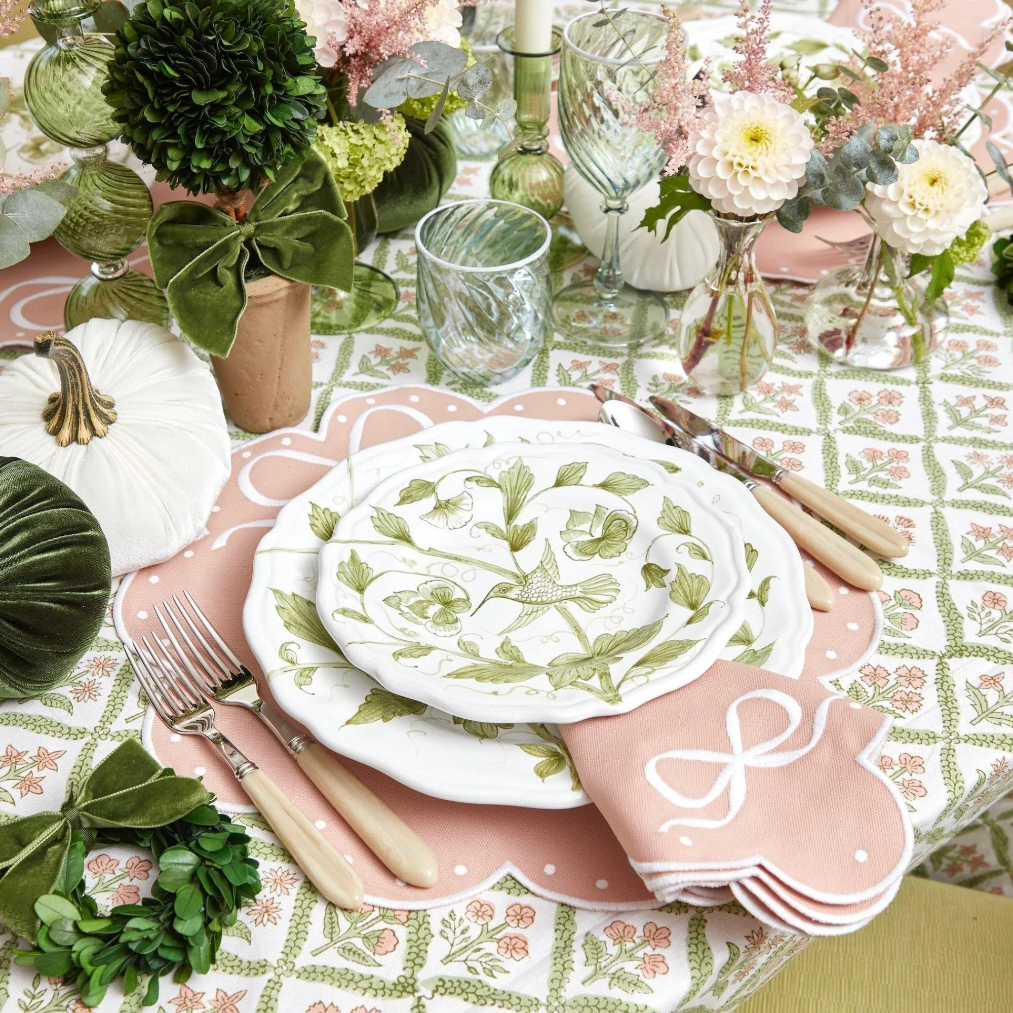 hand_painted_hummingbird__20.webp Online Hand Painted Hummingbird Starter Plate Starter Plates