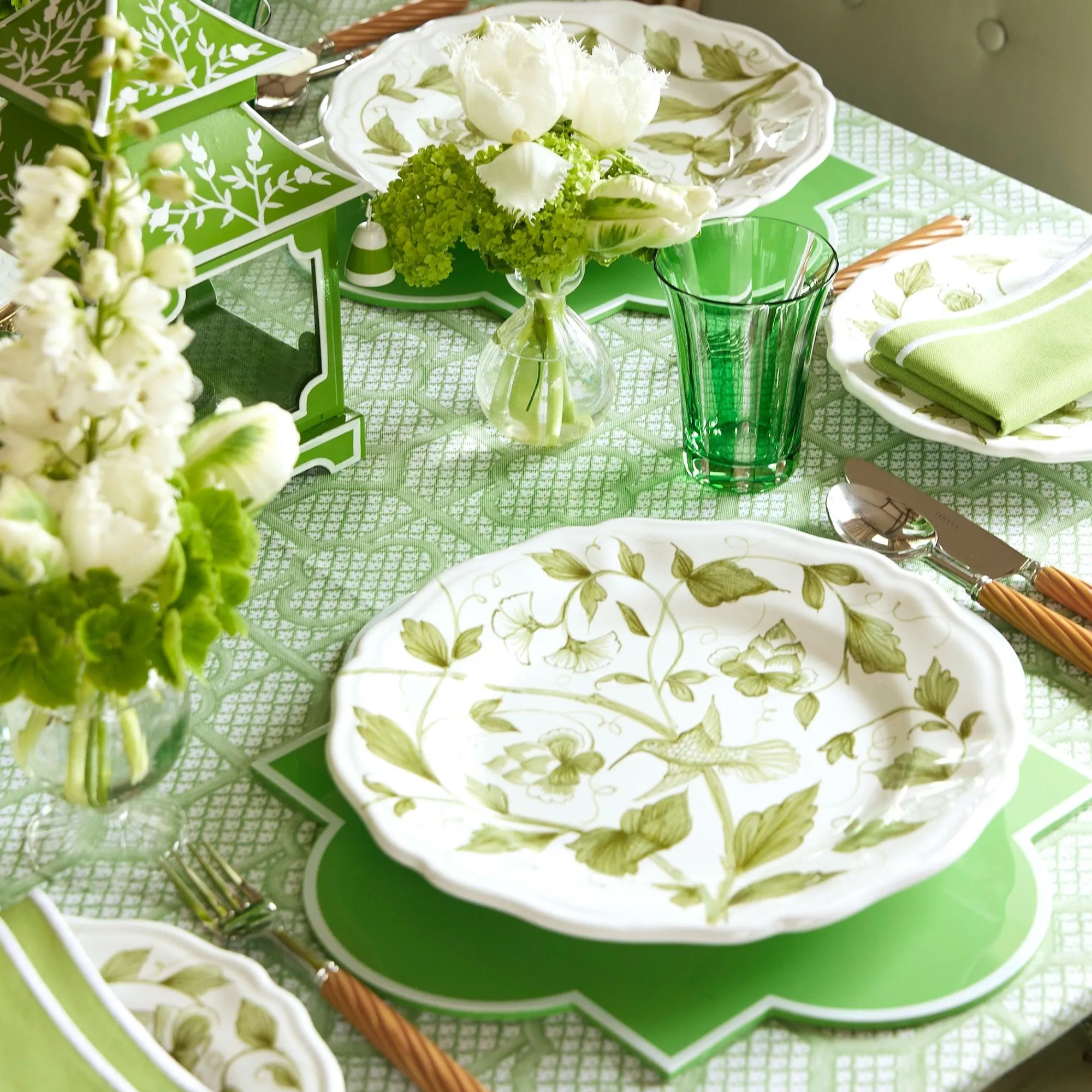 hand_painted_hummingbird__7-1.webp Shop Hand Painted Hummingbird Dinner Plate Dinner Plates