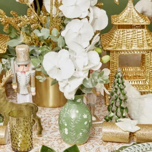 Best Sale Hand Painted Tole Bud Vases (Set Of 3) Vases