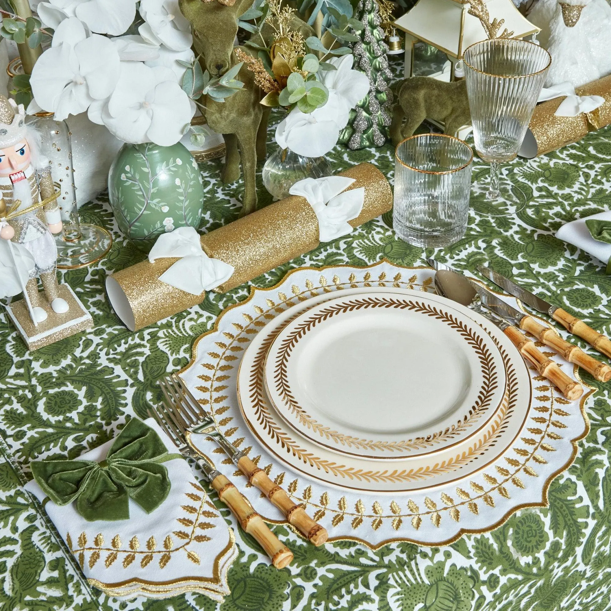 hand_painted_tole_bud_vas_4.webp Best Sale Hand Painted Tole Bud Vases (Set Of 3) Vases