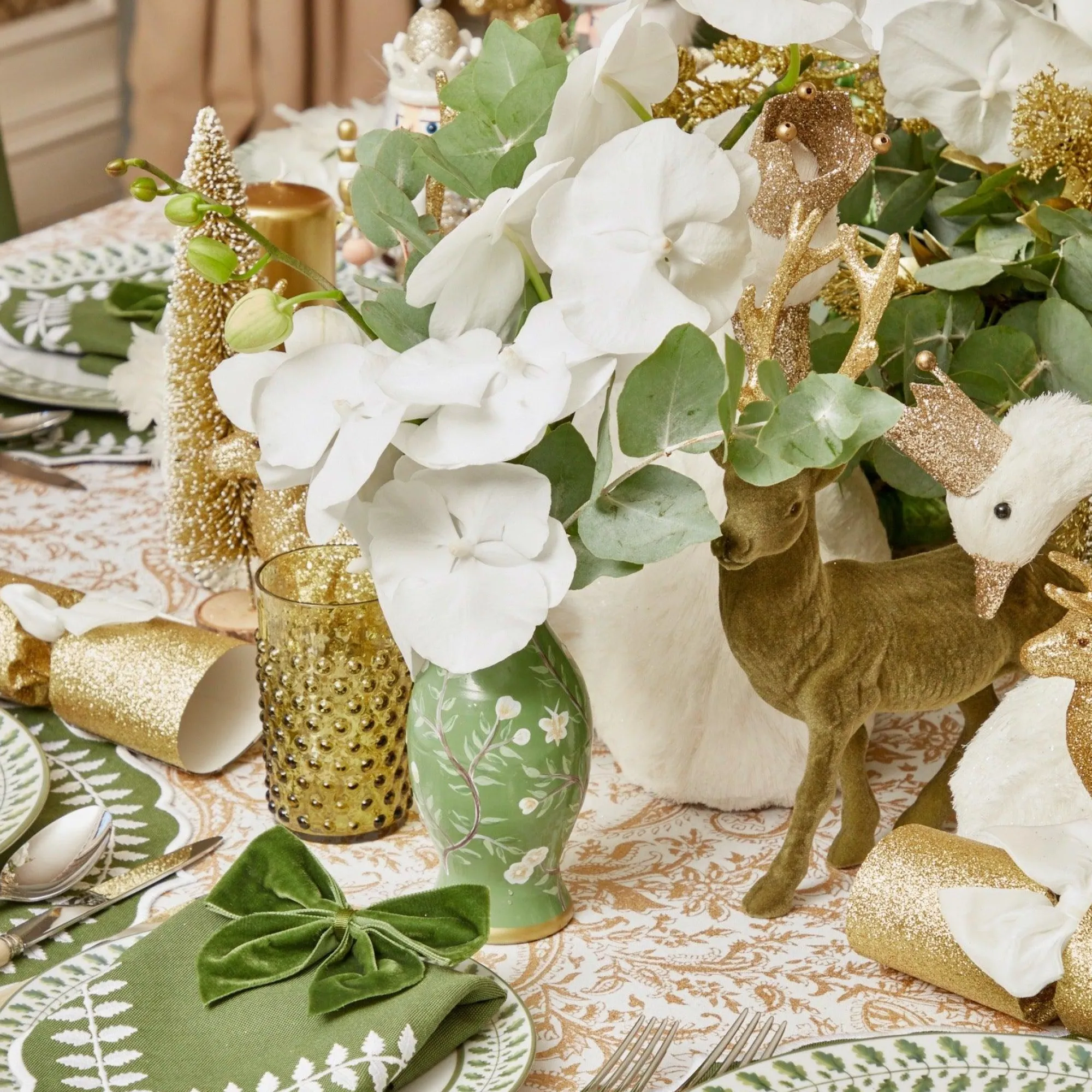 hand_painted_tole_bud_vas_7.webp Best Sale Hand Painted Tole Bud Vases (Set Of 3) Vases