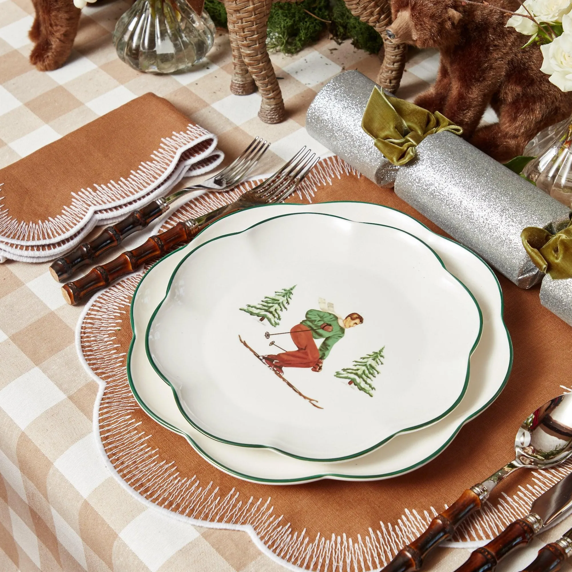 heidi__hans_skier_starter_1.webp Best Heidi & Hans Skier Starter Plates (Set Of 4) Crockery Sets